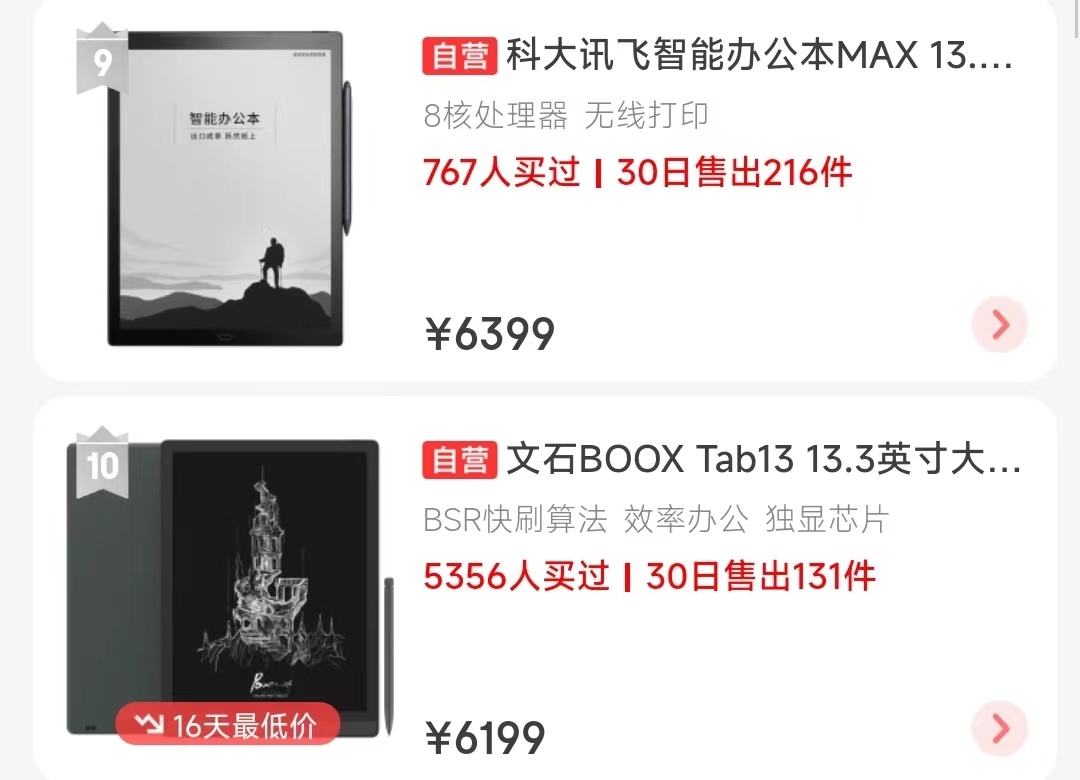 2022年电纸书阅读器新品年终大盘点，Kindle宣布退出，文石/掌阅/科大讯飞销量霸榜前三，华为强势崛起！