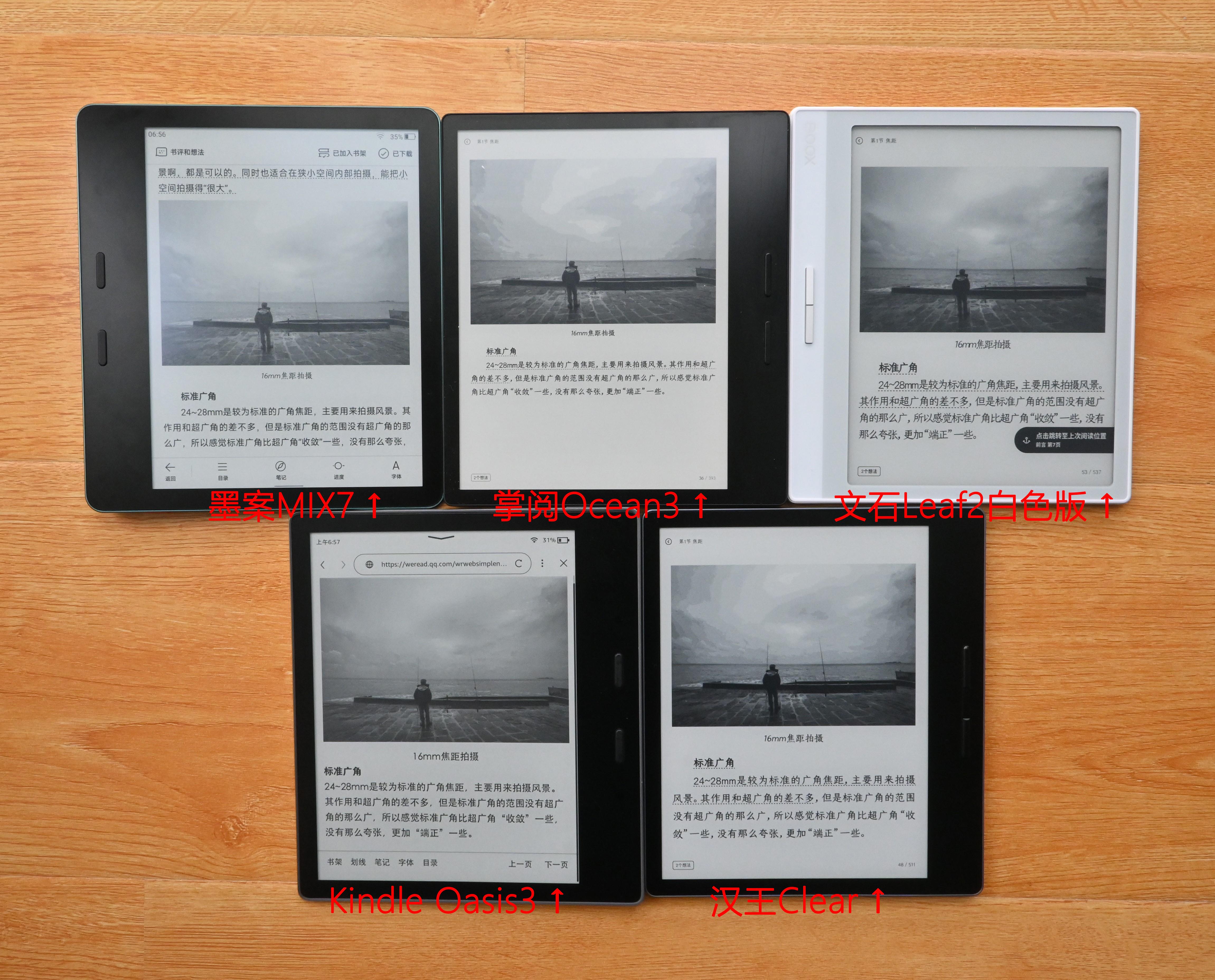2023年7英寸阅读器怎么选？掌阅/汉王/文石/墨案/kobo/Kindle电纸书哪个好？