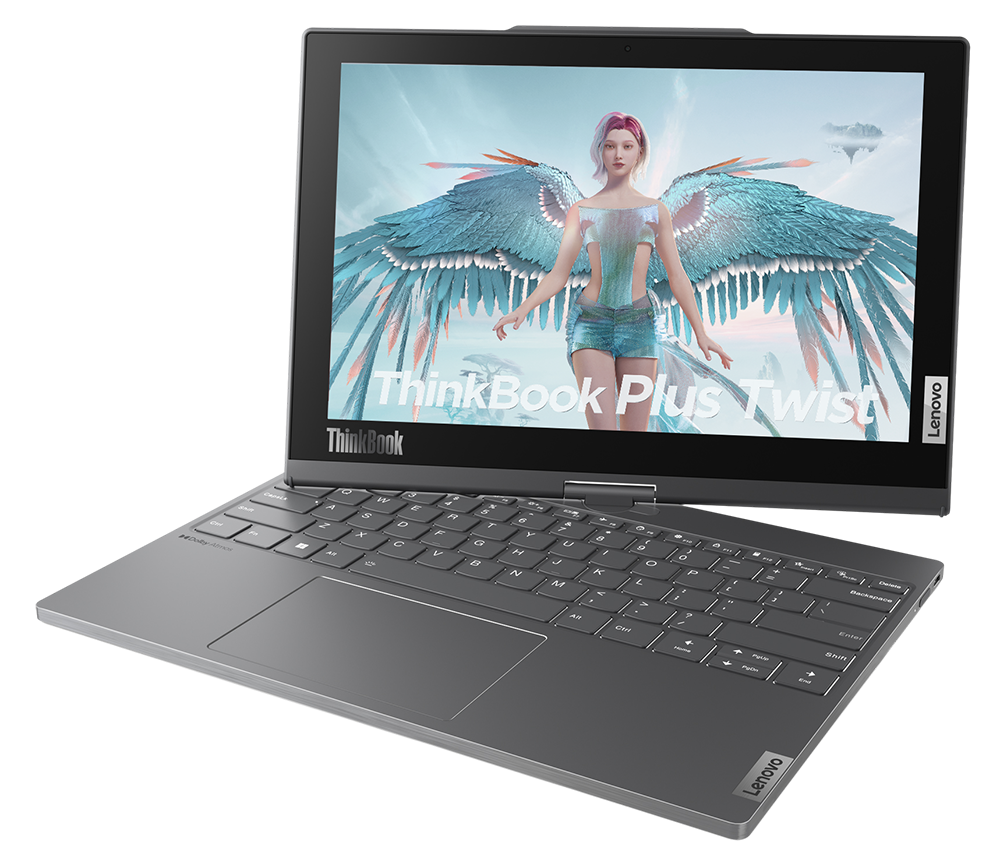 彩色墨水翻转双屏笔记本ThinkBook Plus Twist上市