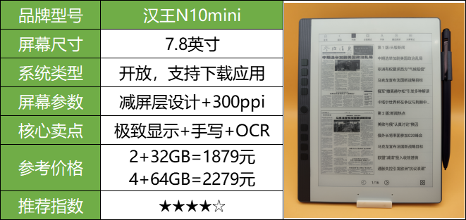 2023年9月开学季有哪些电子书阅读器值得买？附上选购指南！